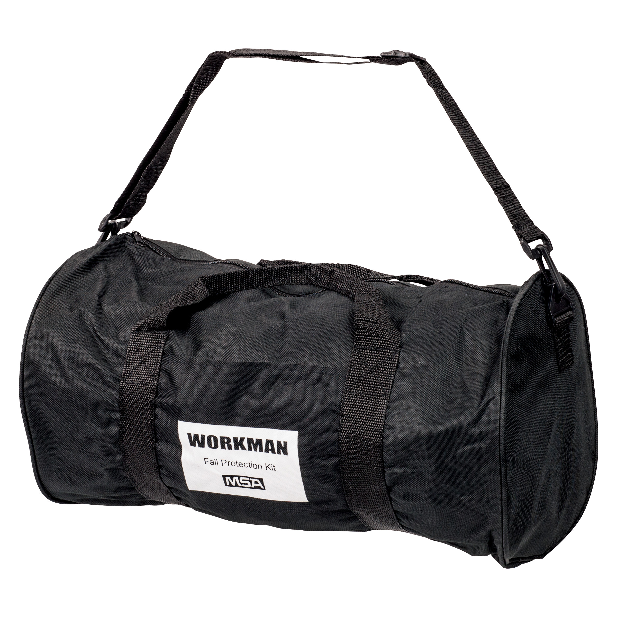 BAG,DUFFLE, 18" L X 9" DIA., WORKMAN,BLK